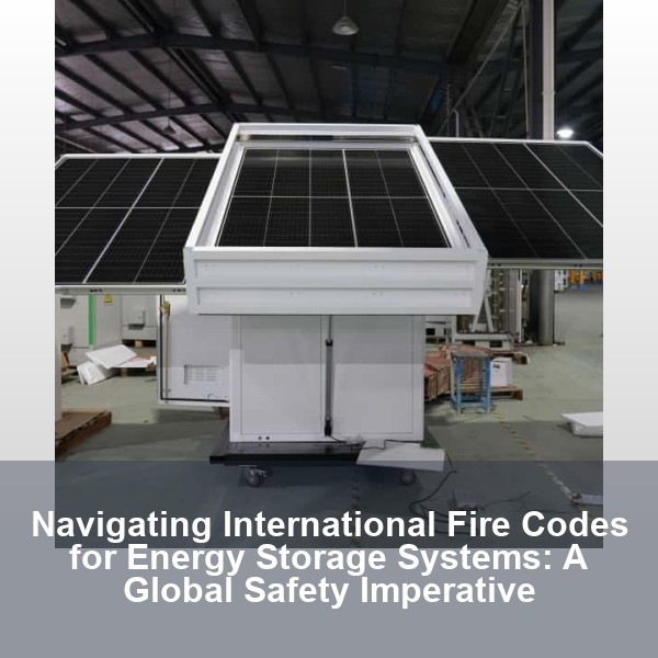 Navigating International Fire Codes for Energy Storage Systems: A Global Safety Imperative
